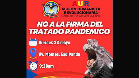23-05-2025 MANIFESTACIÓN HUMANISTA EN RECHAZO AL TRATADO PANDEMICO