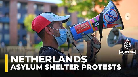 Protests erupt over new asylum-seeker centre in the Netherlands