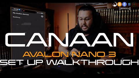HOW TO SET UP THE AVALON NANO 3 BITCOIN MINER FOR SOLO MINING (WALKTHROUGH)