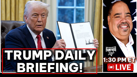 TRUMP DAILY BRIEFING | JUDGE JEANINE SWORN IN | MORE NEWS!