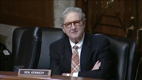Sen Kennedy to FBI Director: Will We Get Jeffrey Epstein Files Before I Die?