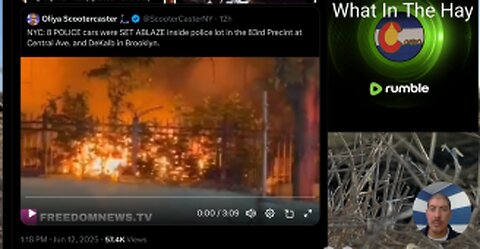 8 NYPD CARS TORCHED: ANTIFA CLAIMS RESPONSIBILITY