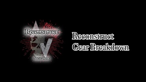 Gear Breakdown Guitars and Amps used for Reconstruct #music #guitar #amp