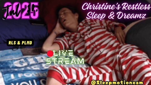 🔴Live Sleep Stream 💤Restless Sleep ⏰July 30, 2025 😴 RLS & PLMD