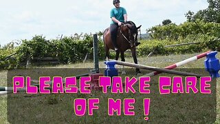 First Time EVER Jumping BAREBACK!