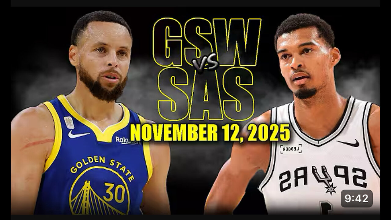 San Antonio Spurs VS Golden State Warriors game highlights