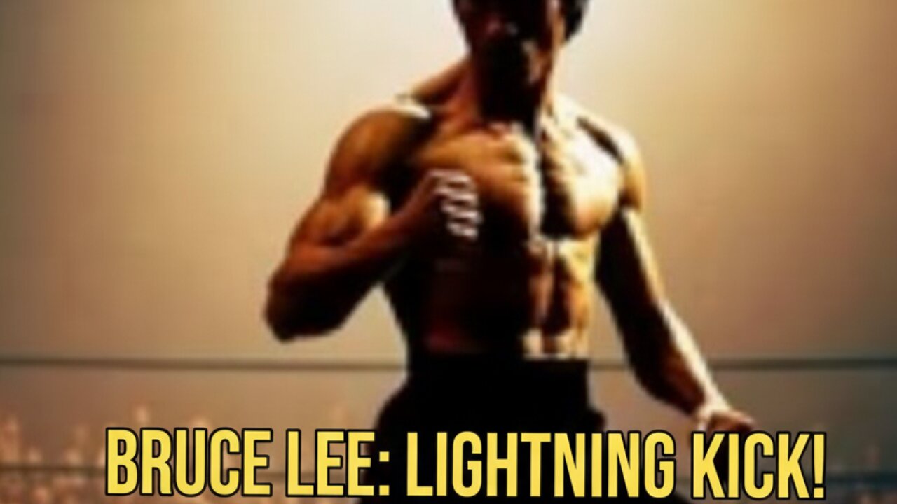 Bruce Lee ⚡🥋 Lightning Fast Kick 😱🔥 Speed & Power Unleashed 👊✨