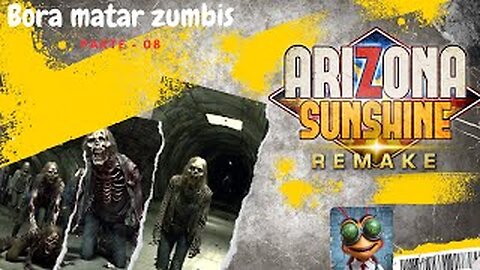 ARIZONA SUNSHINE REMAKE Gameplay no meta quest | BORA MATAR ZUMBI | PT08