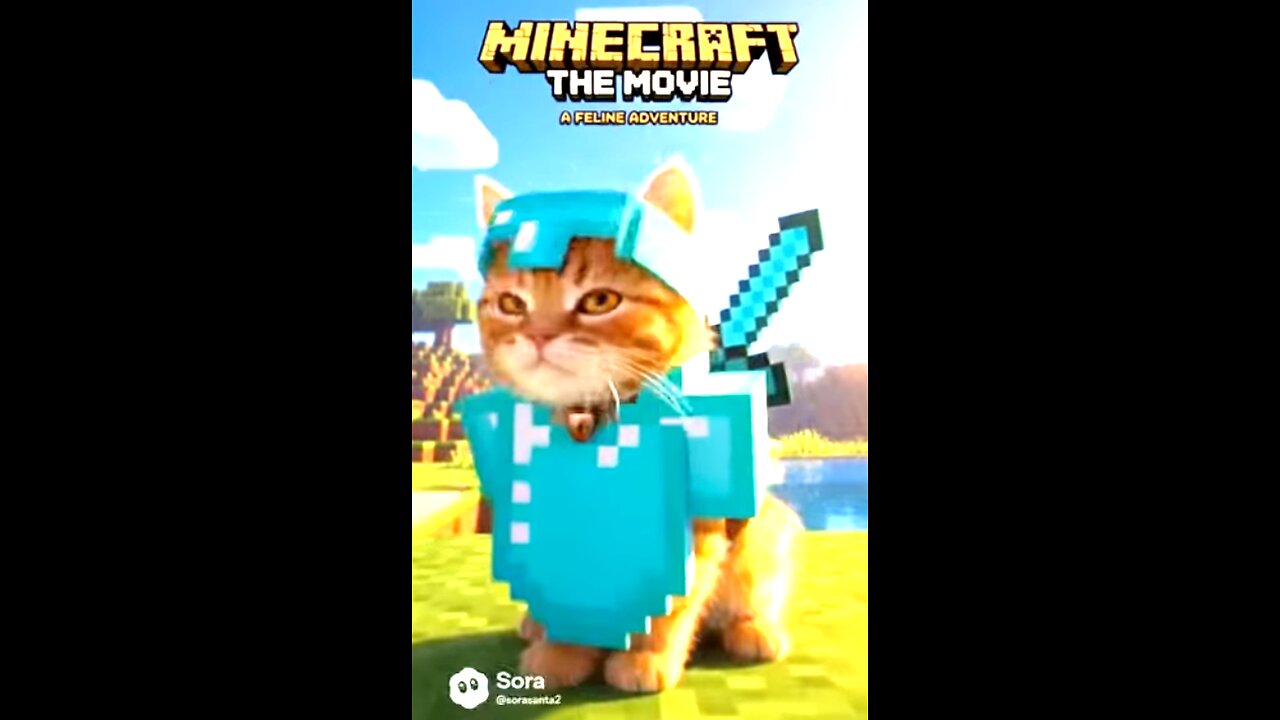 Minecraft: The Movie... But kittens #minecraft #minecraftmovie #viral #memes #trending