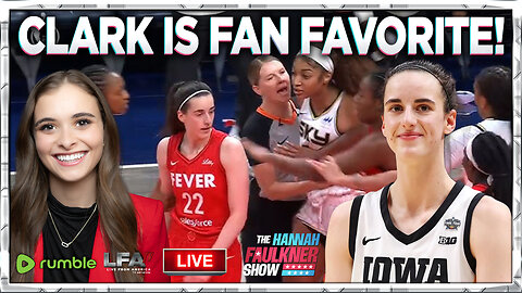 CAITLYN CLARK IS THE FAN FAVORITE | LIVE WITH HANNAH FAULKNER 6.20.25 3PM