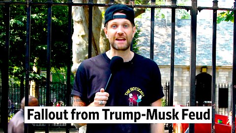 The Trump & Musk Breakup Street Interviews