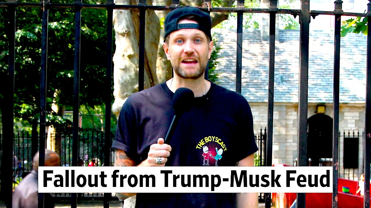 The Trump & Musk Breakup Street Interviews