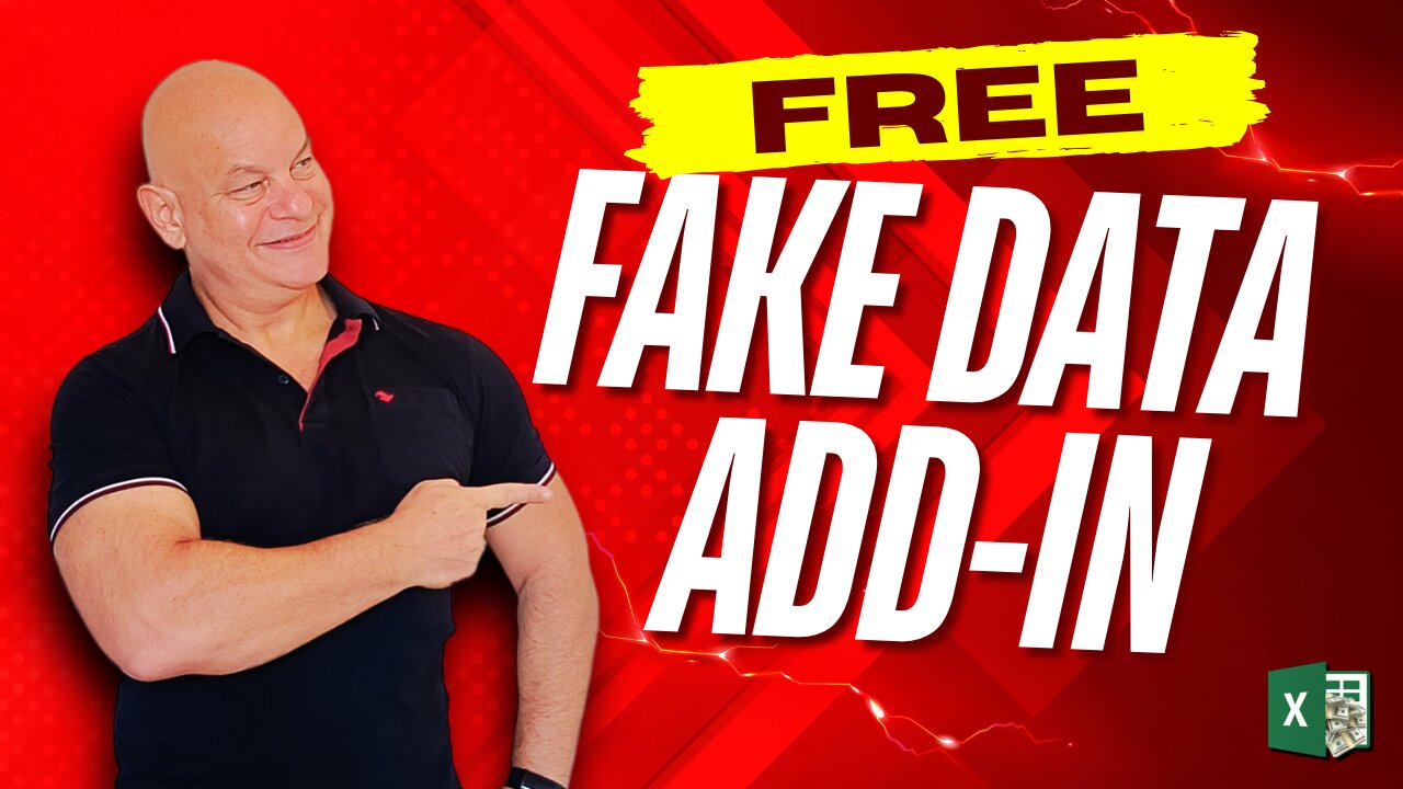 The ABSOLUTE BEST FREE Add-in for Automating Fake Data In Excel