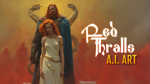 AI Art│Red Thralls