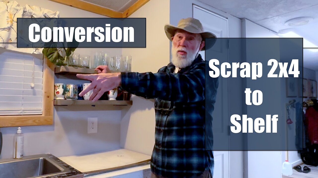 Kitchen Shelving on a Budget