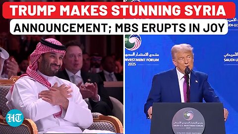 Watch: Trump Gets Standing Ovation For Historic Syria Announcement; MBS Erupts In Joy | Sanctions