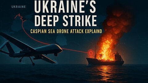 Ukraine Just SANK a Russian Warship in the Caspian Sea | The Drone Strike Moscow Never Saw Coming