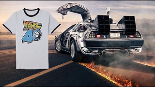 Back To The Future 40th Anniversary Unisex T-Shirt's