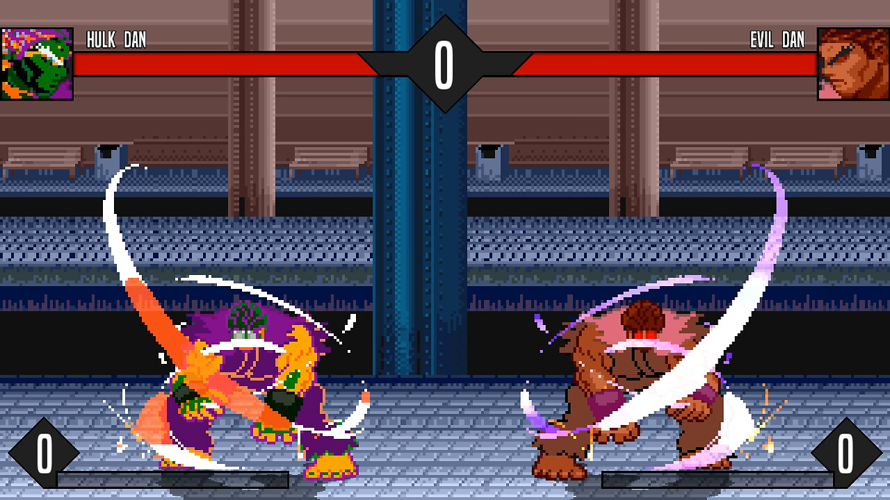 MUGEN - Hulk Dan vs. Evil Dan - Download
