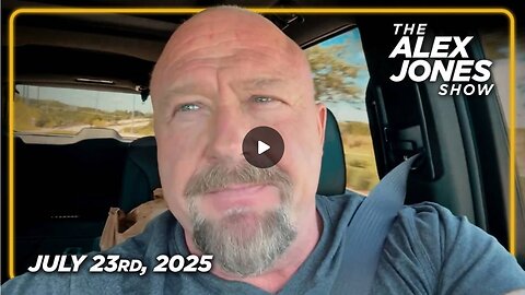 WEDNESDAY FULL SHOW 7/23/25 — Comedian Tim Dillon & Alex Jones Break Latest On Trump/Epstein