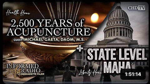 "2,500 Years of Acupuncture and State Level MAHA (Massachusetts)"