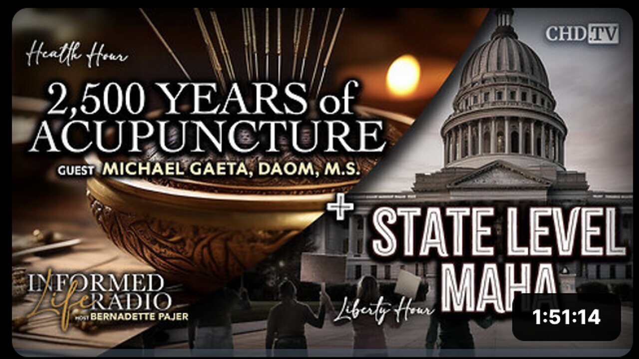 "2,500 Years of Acupuncture and State Level MAHA (Massachusetts)"