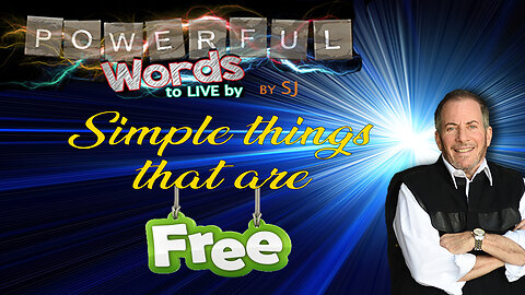 SIMPLE THINGS THAT ARE FREE