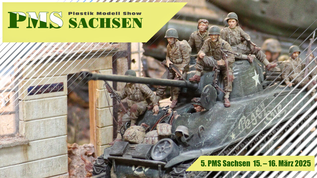 PMS Sachsen 2025 /// Scale Model Exhibition /// Scale Bench Plastic Models