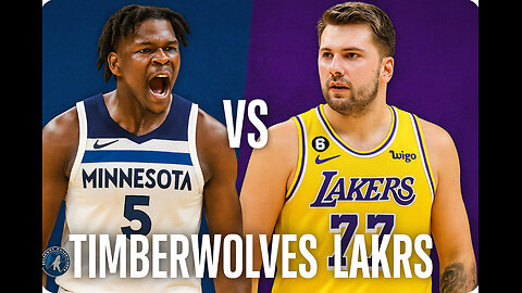 MINNESOTA TIMBERWOLVES VS LOS ANGELES LAKERS APRIL 30, 2025