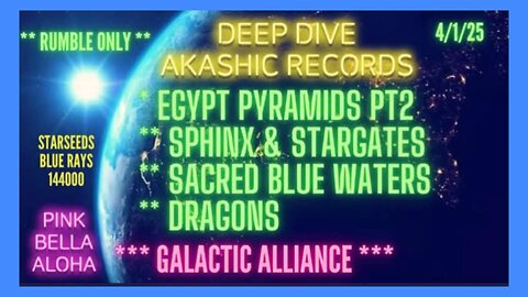 EGYPT Pyramids DEEP DIVE #2 * SPHINX * STARGATE System * DRAGONS * SACRED Blue Waters