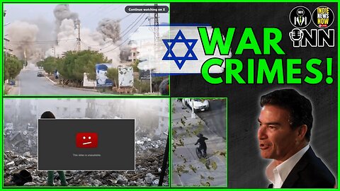 This Week In Zionist War Crimes and Censorship On Their Behalf | @GetIndieNews @IndieNewsNow_