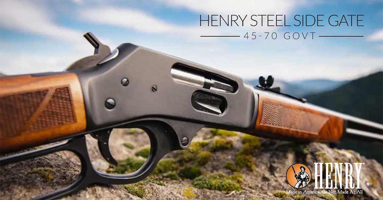 Henry Steel Sidegate Lever 45-70 - Preview