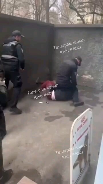 Ukraine police peaceful mobilization of civilians are currently ongoing in Kyiv, Kharkov, Lutsk