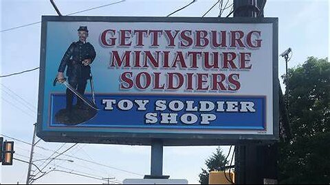 GETTYSBURG MINITURE TOY SOLDIER SHOP