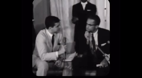 Reporter asks Malcom X if he is antisemitic.