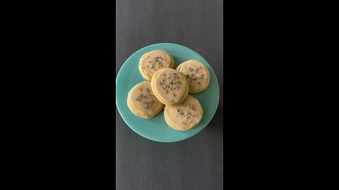 Glazed Lemon Lavender Cookies