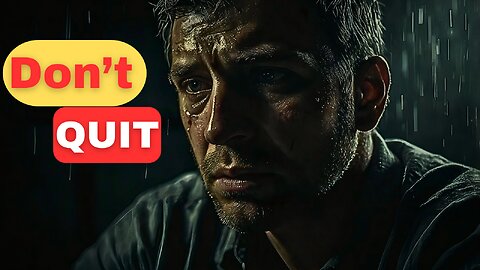 If You Feel Like Giving Up – Watch This