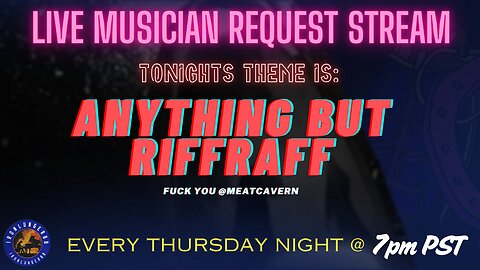 Live Music Request Stream - Request Free-For-All