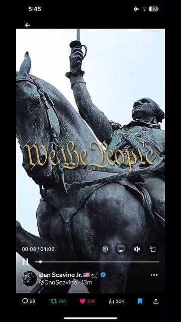 Dan Scavino : We the People 04/07/2025