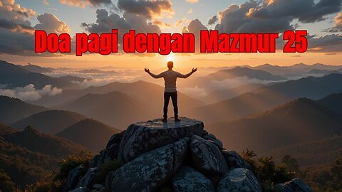 Doa pagi dengan Mazmur 25 Doa yang kuat untuk bimbingan dan perlindungan