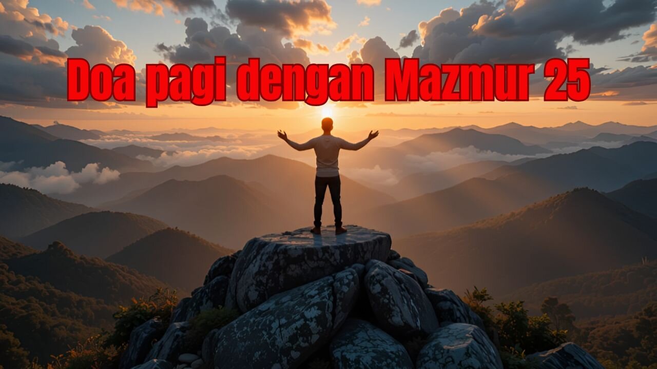 Doa pagi dengan Mazmur 25 Doa yang kuat untuk bimbingan dan perlindungan