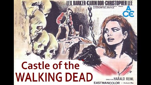 CASTLE OF THE WALKING DEAD 1967 Satanic Count Must Sacrifice 13 Virgins for Immortality FULL MOVIE HD & W/S