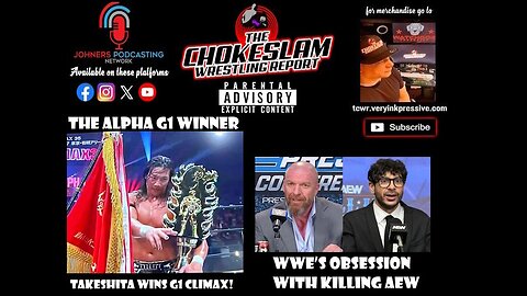 Takeshita Wins G1 Climax! | WWE’s Obsession With Killing AEW is Hurting TNA & Storylines
