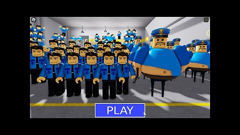 BARRY TSUNAMI FAMILY! Escaping from a BARRY'S PRISON RUN! And BECAME a LOT OF POLICE PLAYERS