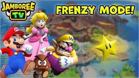 Mario Party Jamboree TV – Frenzy Mode vs Master CPU at Goomba Lagoon.