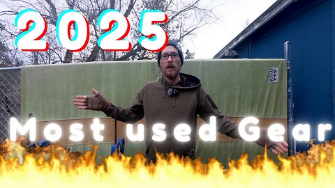 Just in case you cared.. Most Used Gear of 2025