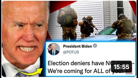 "Biden Grants UN Permission to Use Lethal Force Against US 'Election Deniers'"