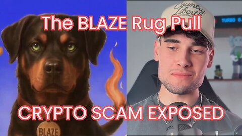 CRYPTO SCAM EXPOSED | The BLAZE Rug Pull