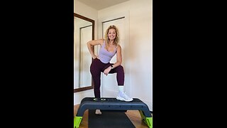 Lower Body Low Impact Conditioning and Core Bench Workout | 45 Minutes