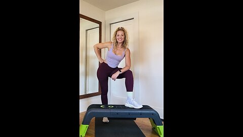 Lower Body Low Impact Conditioning and Core Bench Workout | 45 Minutes